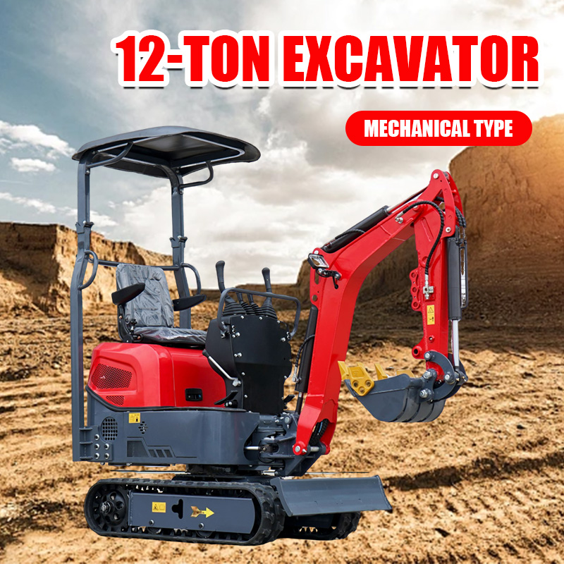 12-tonne small excavator