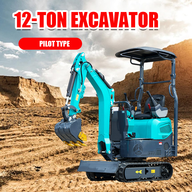 12-ton small excavator